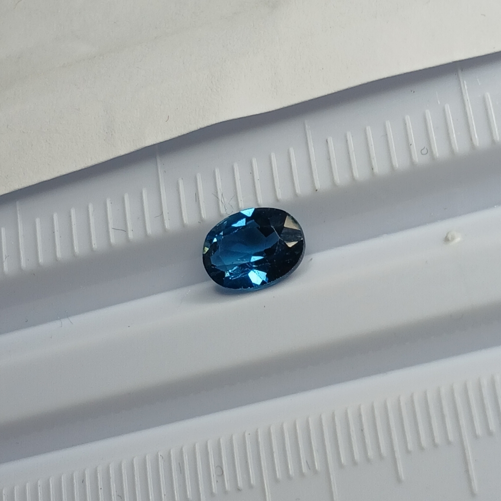 Oval London Blue Topaz Gemstone 8x6mm